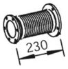 MERCE 6284900065 Corrugated Pipe, exhaust system